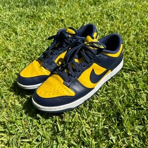Nike dunk low Michigan 9.5